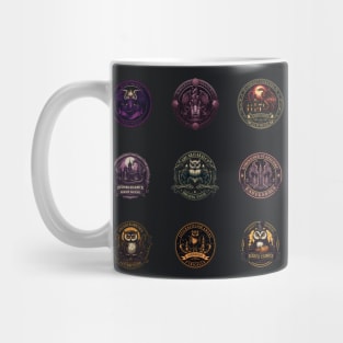 Haloween Fantasy Logos, Sticker Pack 1 Mug